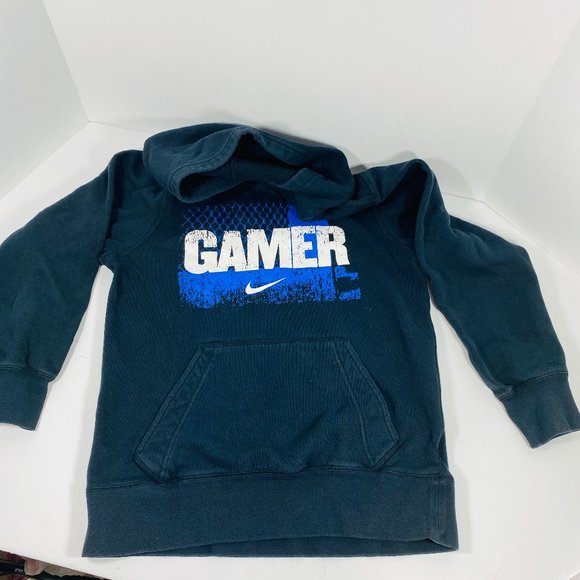 Nike Youth Gamer Hooded Sweatshirt Size M 10-12 - Picture 2 of 6